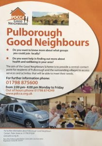 Pulborough good neighhbours poster