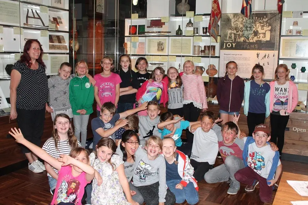 Last year’s writing competition winners, Central School in Chichester