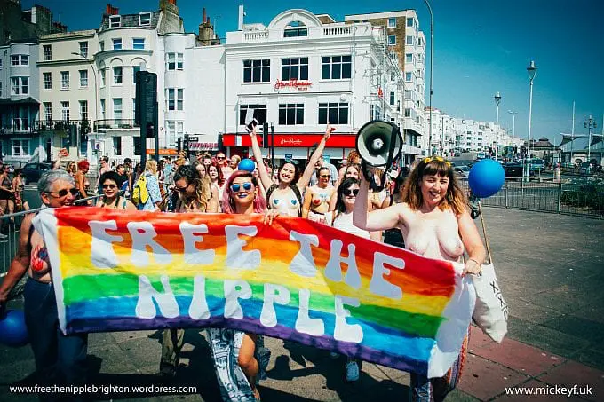 Free the Nipple, Brighton