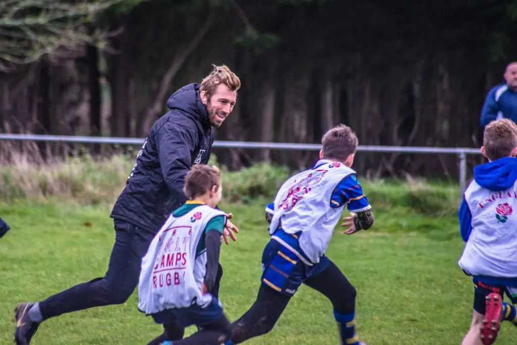 Chris Robshaw at The Only Camps