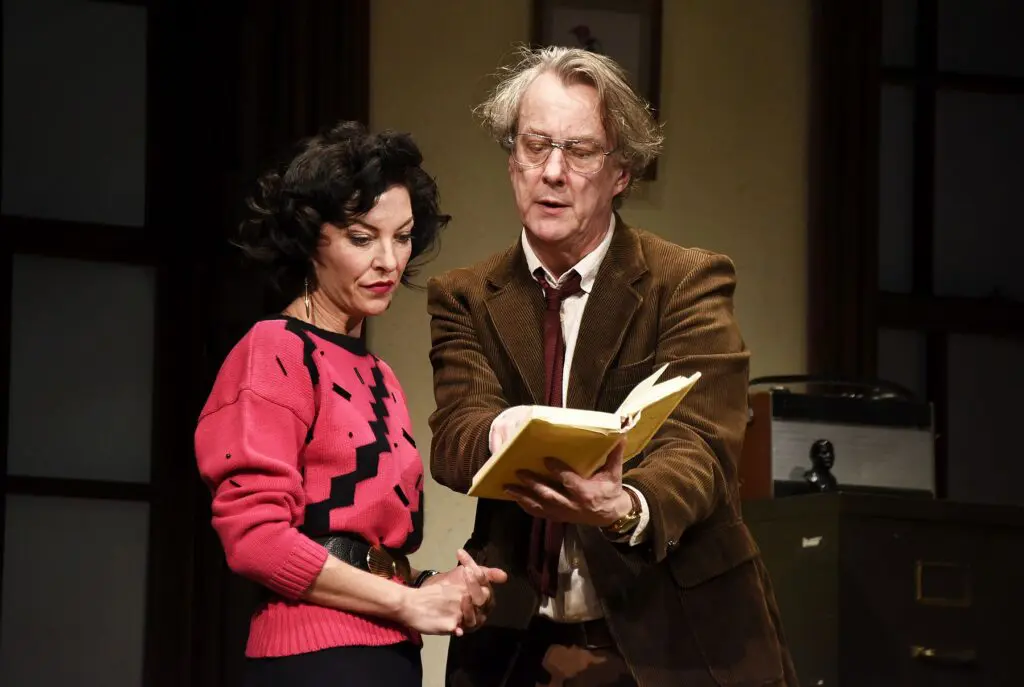 Stephen Tompkinson as Frank. Jessica Johnson as Rita