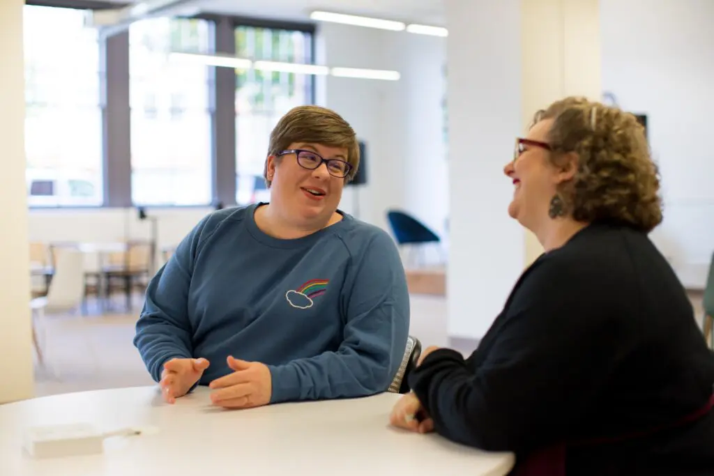 Talking with Mental Health charity West Sussex Mind