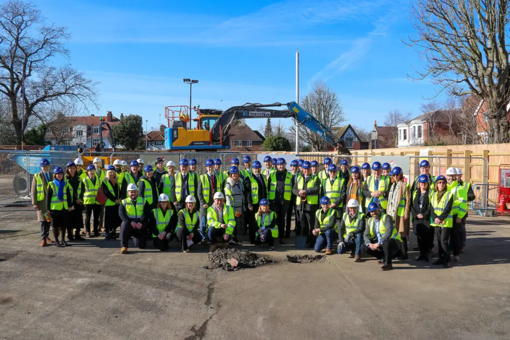 The Worthing Integrated Healthcare Centre - Large group shot featuring representatives of each of the partners