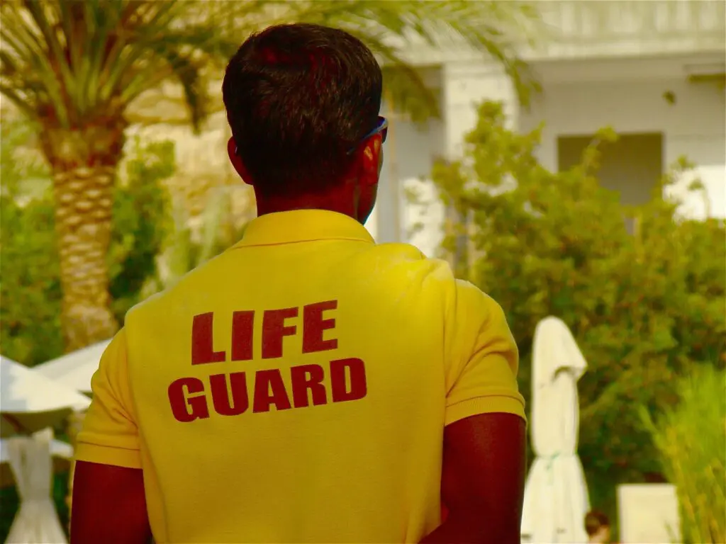 RNLI lifeguard