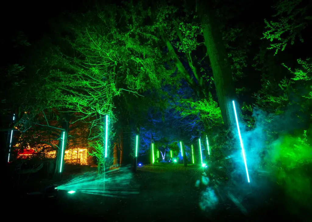 Christmas at Cowdray An illuminated, after-dark light festival Christmas Light Trails, Cowdray Park 24th November 2021
