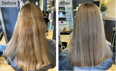 Lustig & Webb - Good Hair Days 3 Kris Hair Before & After