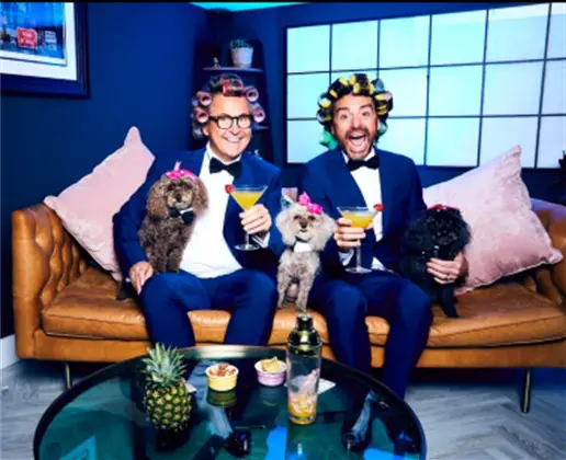 Lustig & Webb - Good Hair Days 1 Stephen Webb (Left) & Daniel Lustig