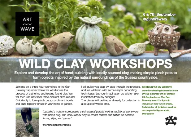 Wild clay workshop A5 pinch pots a753881b03b8c164548b55425222b9d7