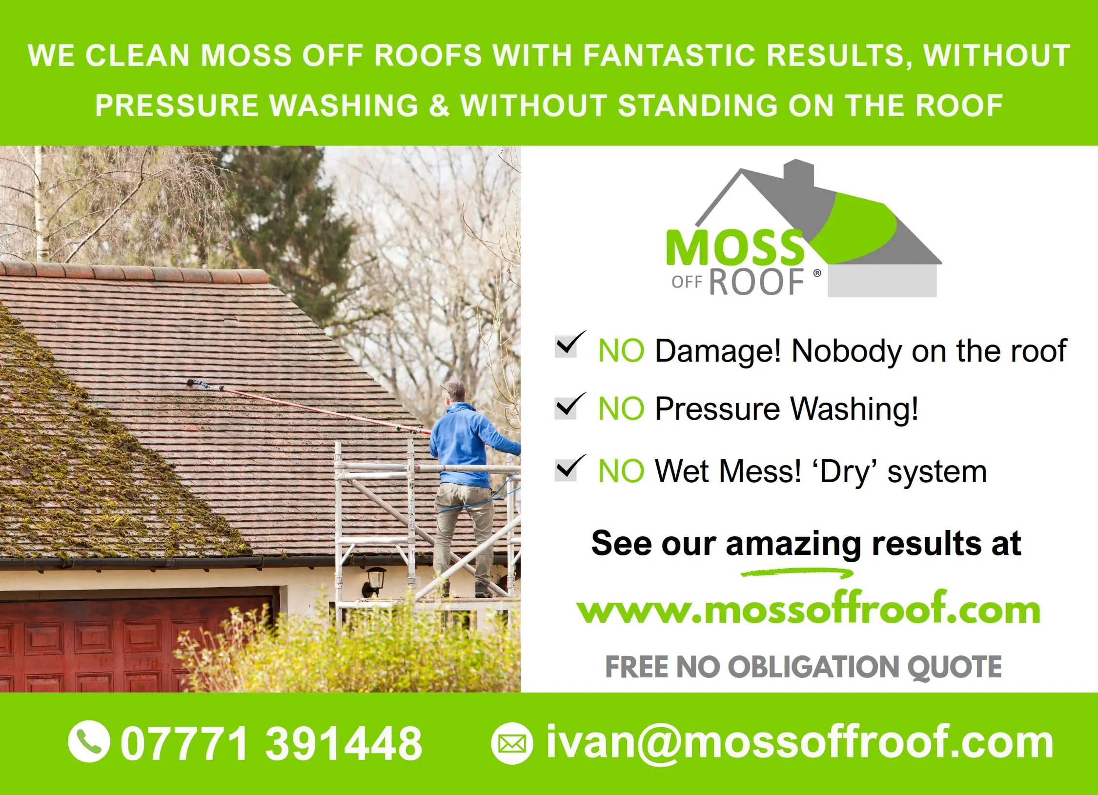 Moss Off Roof