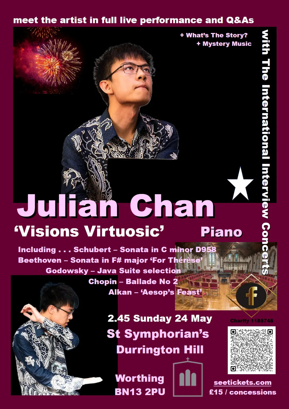 Julian Chan IICs St Symphorians street poster A3 with interior p 477d108893098c3623ec1e9302c01f92