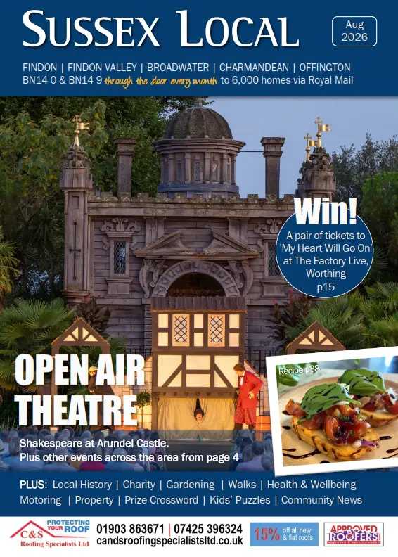 Sussex Local August 2026 magazine - Findon