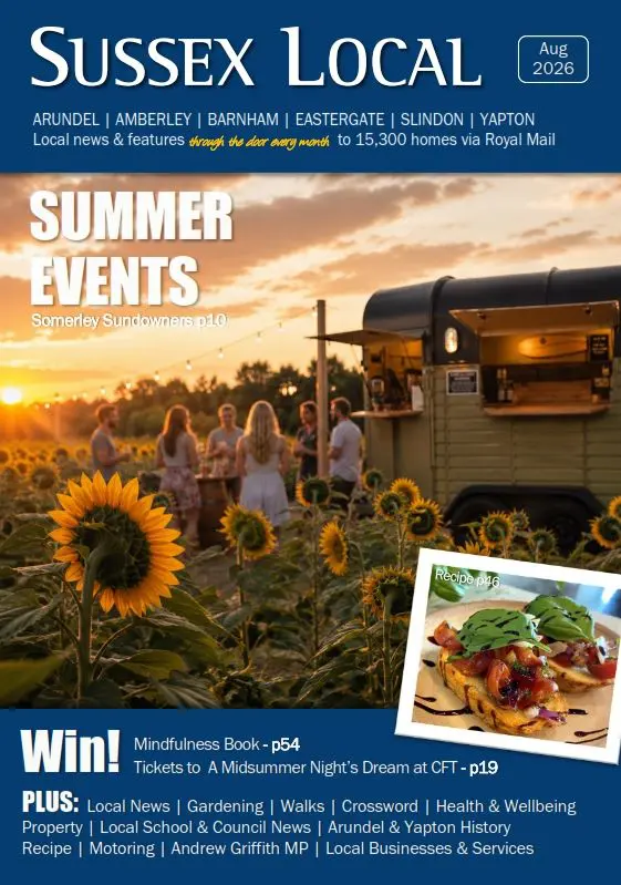 Sussex Local August 2026 magazine - Arundel & Barnham