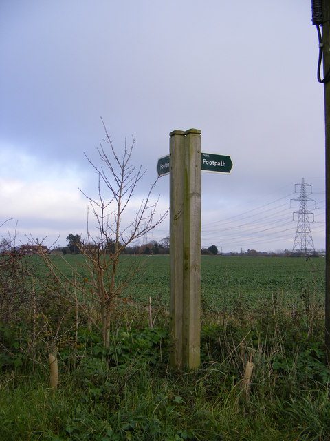 Public Footpath sign