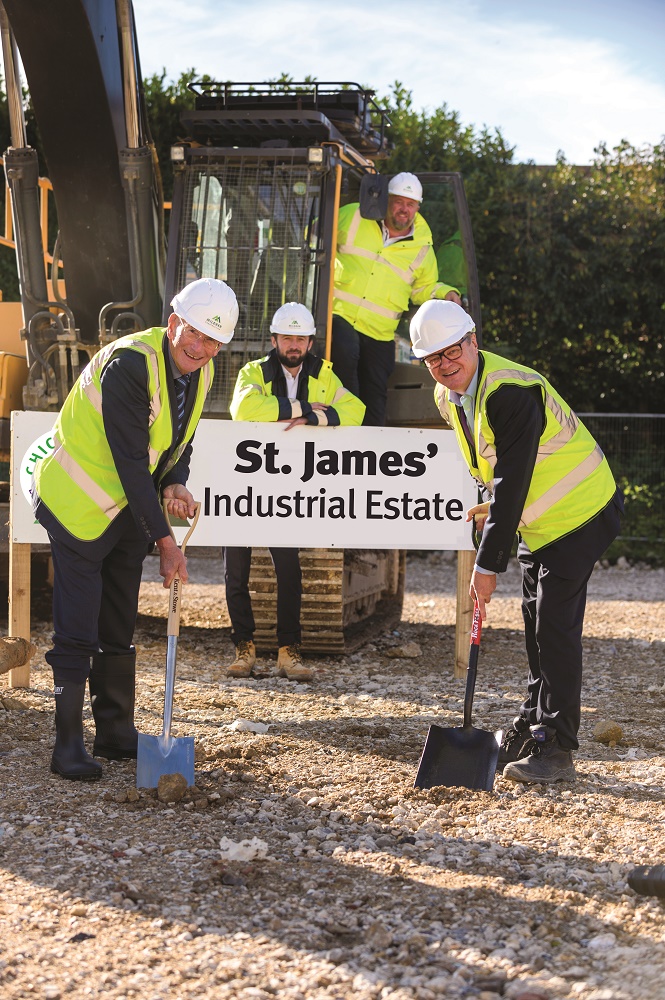 Chichester district council development - St James Industrial Estate