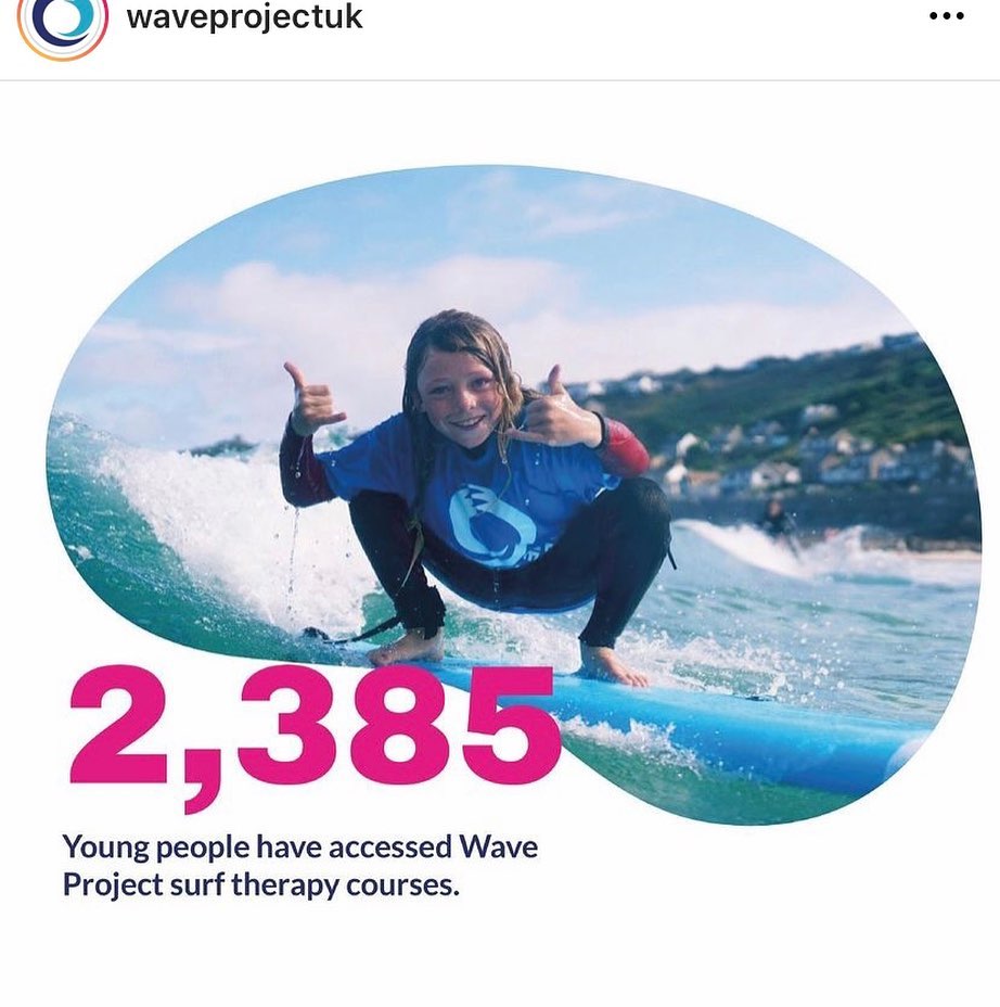 young person who has benefitted from the wave project surf therapy