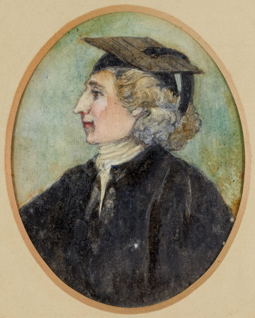 Gilbert White- Ink and Pen portait c. Thomas Chapman (date unknown)