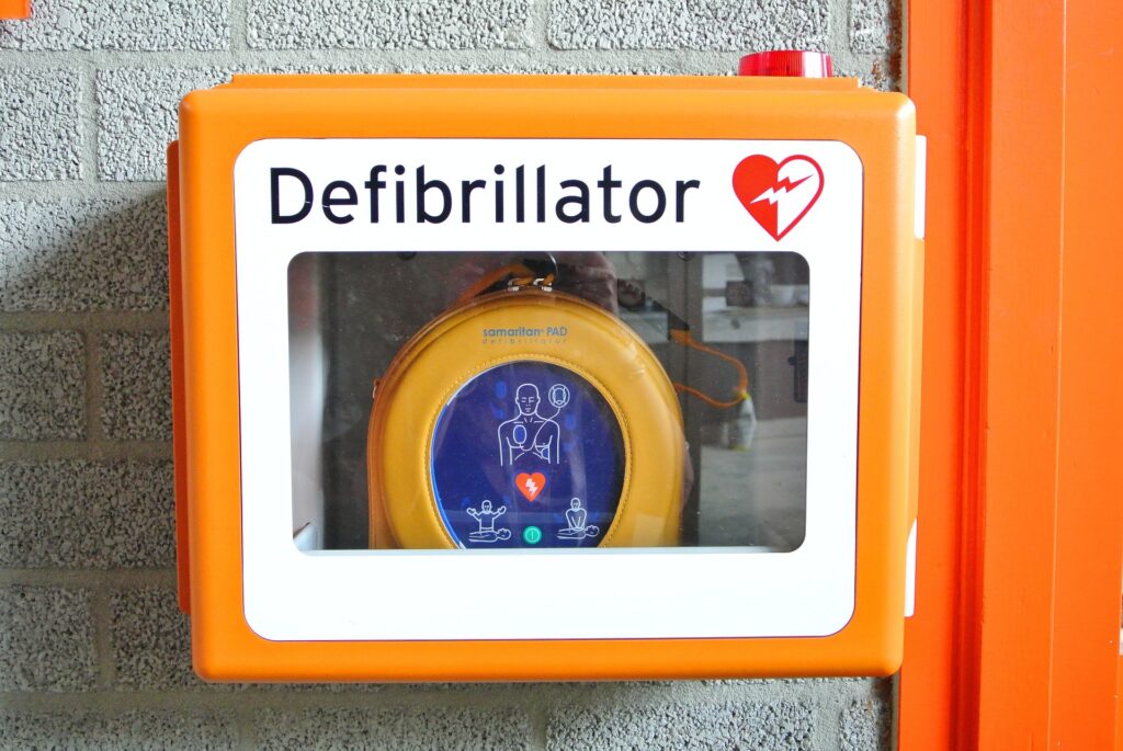 defibrillator equipment waitrose storrington