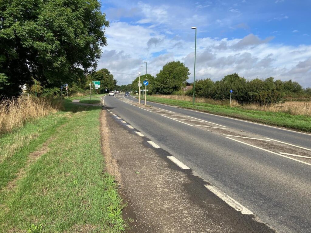 A259 Active Travel project near Marsh Lane