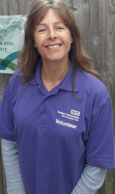 NHS Sussex Community Volunteer Elaine