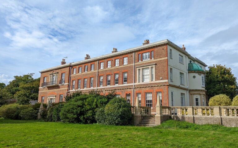 Rear view of Courtlands in Parklands Avenue, Goring, Worthing for school for children with learning difficulties