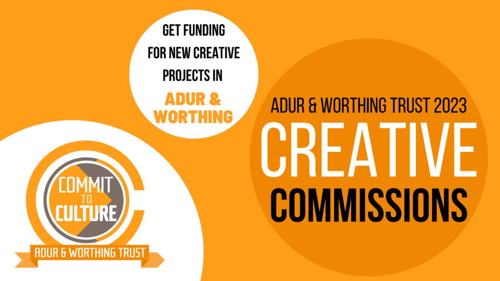 Creative Commissions 2023 Adur & Worthing Trust Advert