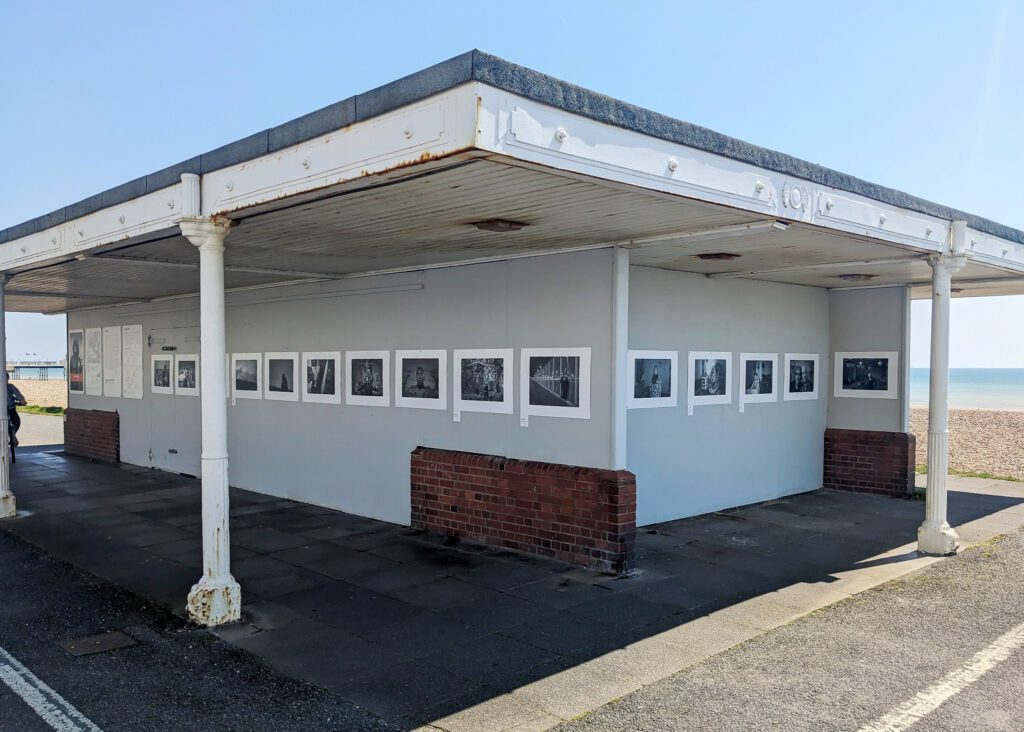 'The Stations' exhibition is now on display at the West Buildings Shelter in Worthing