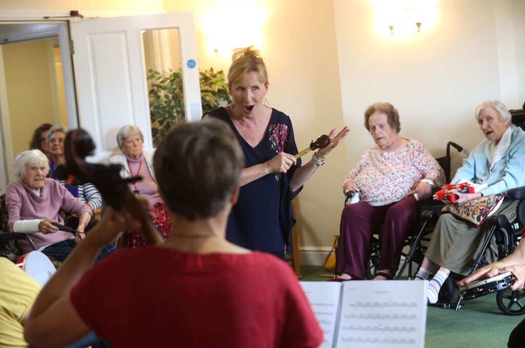 care homes music