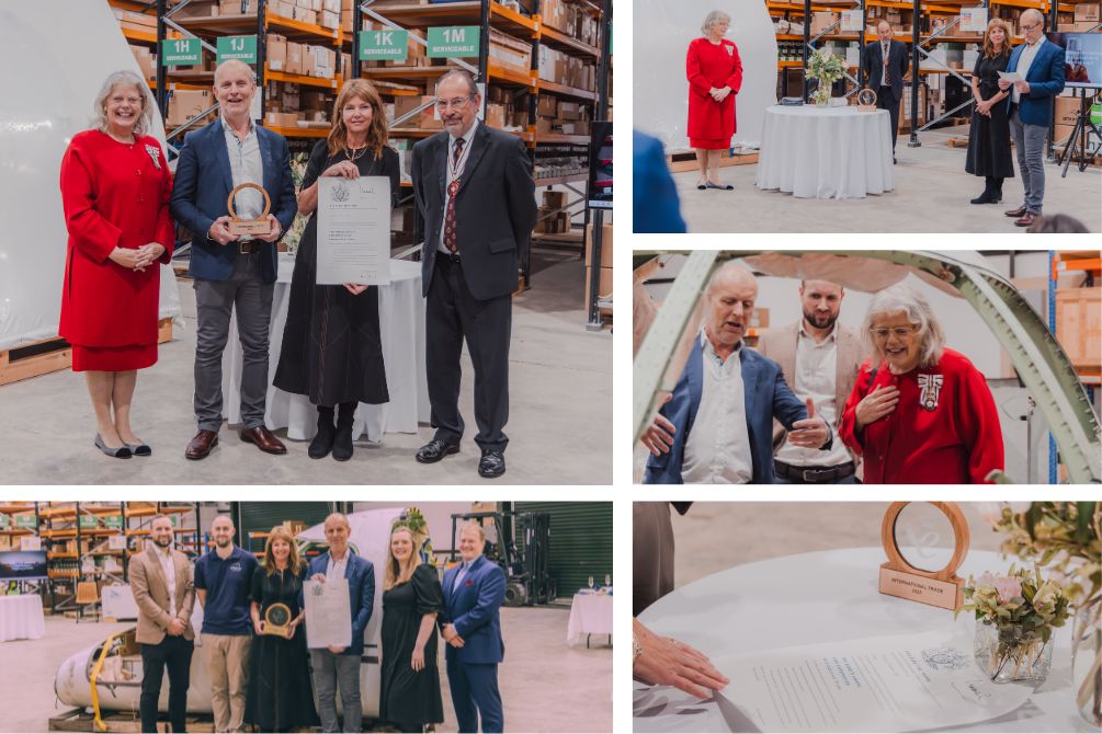 Artemis Kings Award Presentation collage