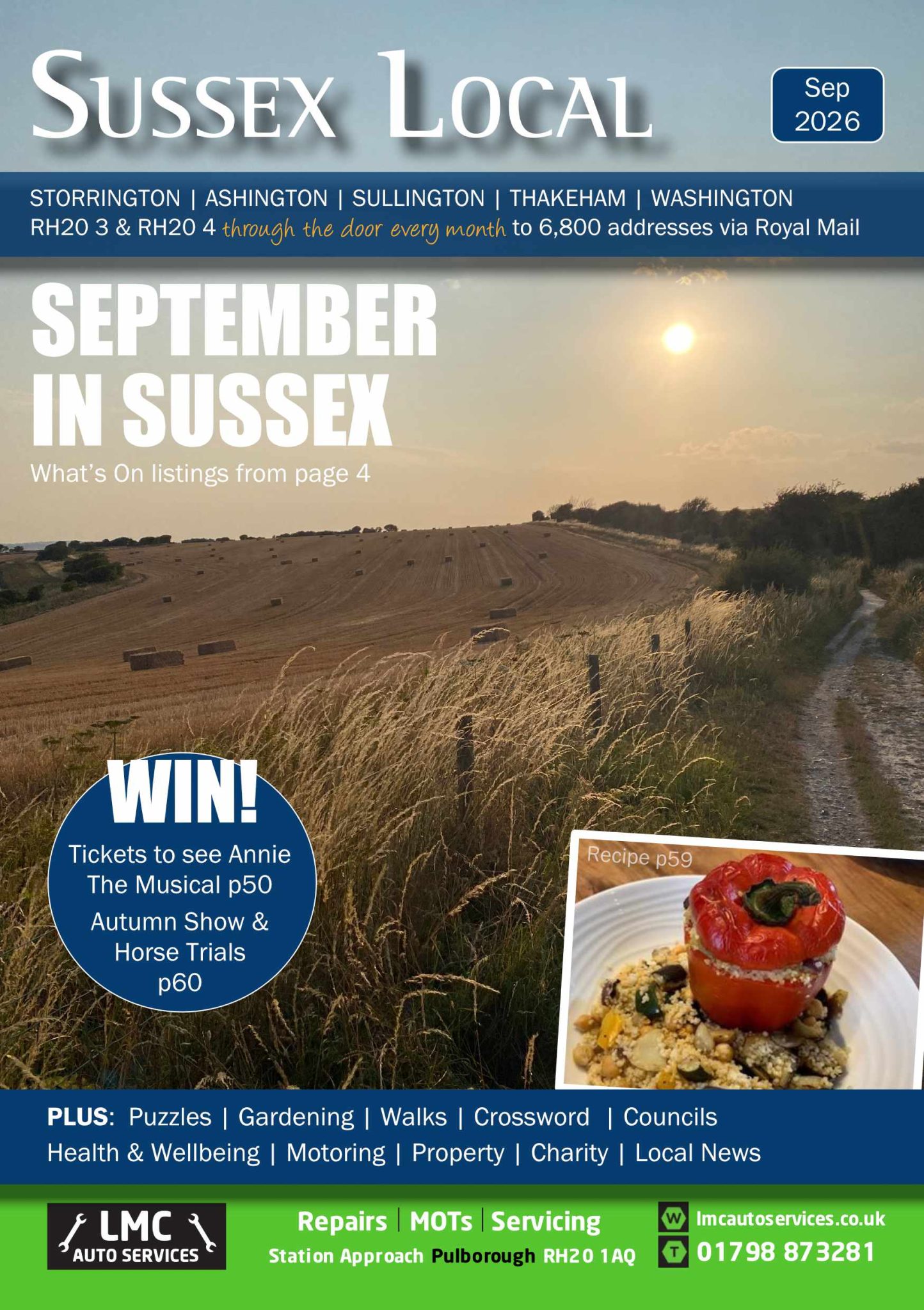 Sussex Local magazine September 2026 - Storrington